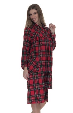 Vestaglia tartan Diana